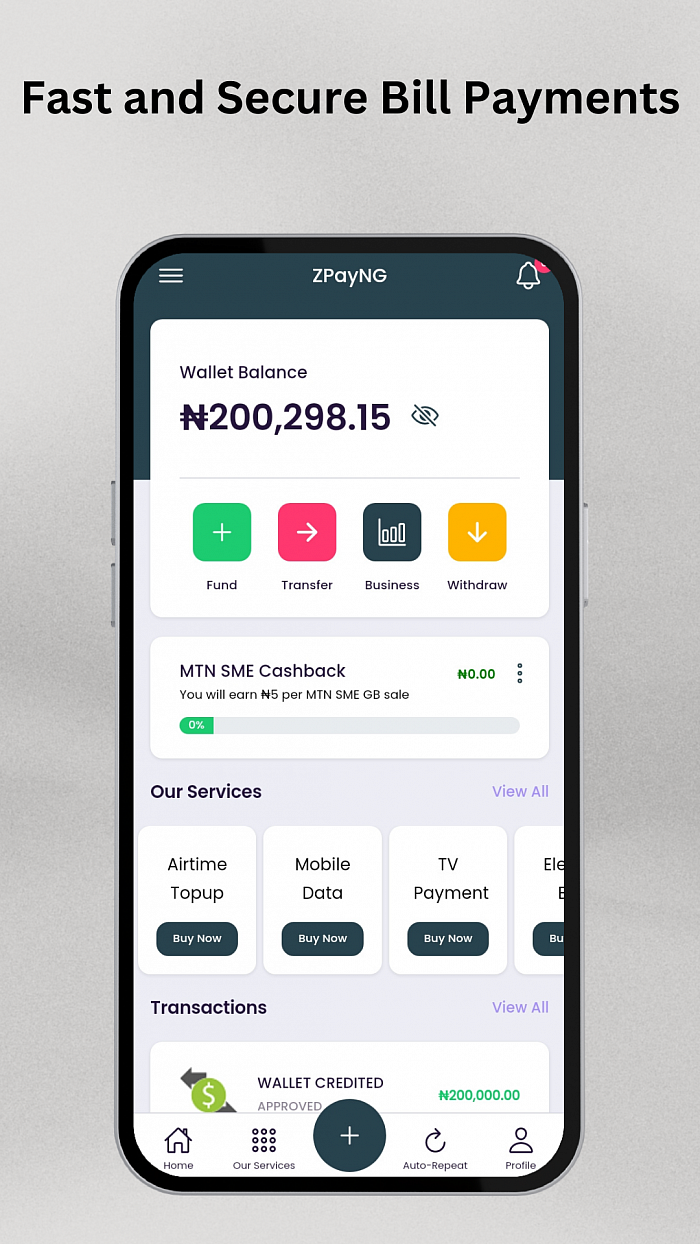 ZPayNG App
