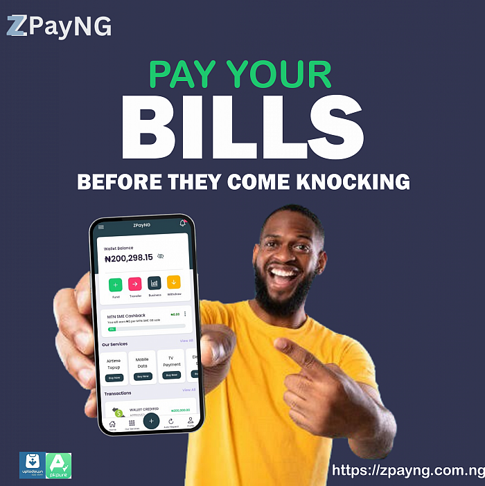 Pay your bills with ZPayNG app