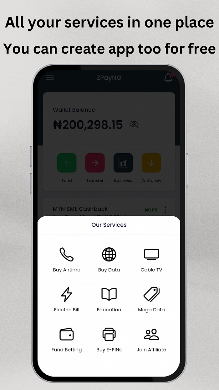 ZPayNG app