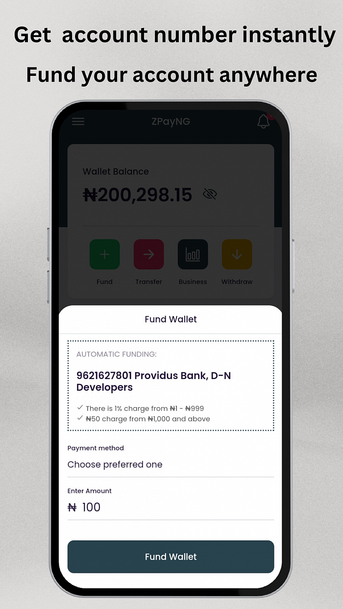 ZPayNG app