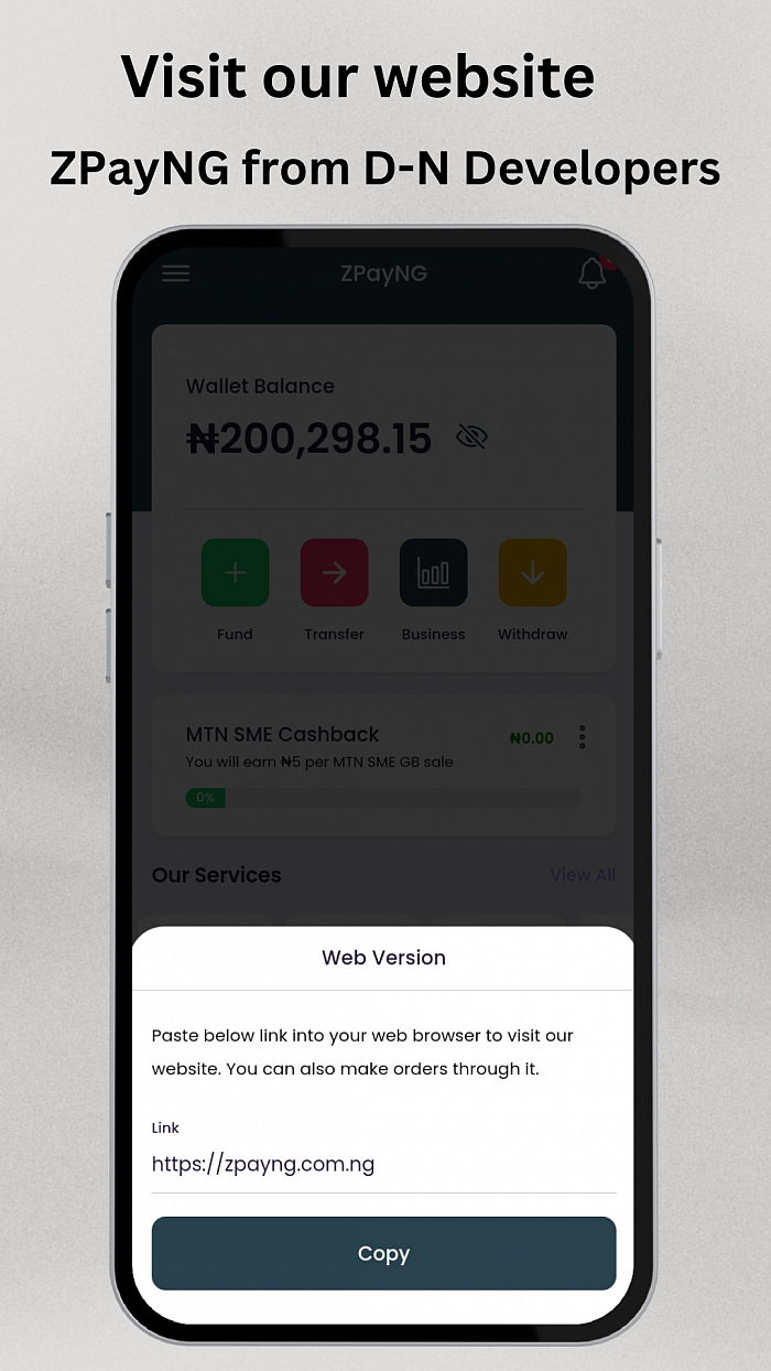 ZPayNG app